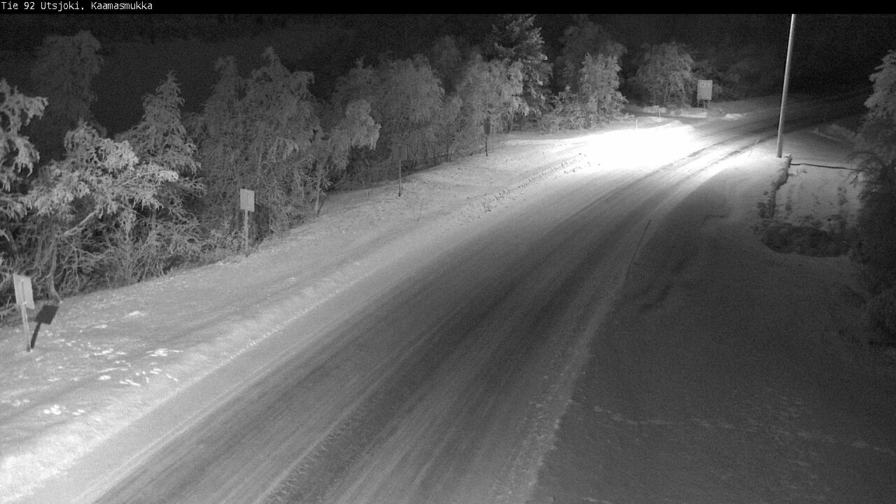 Kelikamerat Kuva Tie 92 Utsjoki, Kaamasmukka, Utsjoki, Lappi