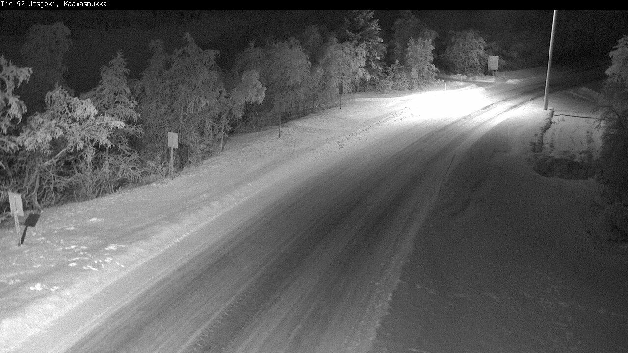 Kelikamerat Kuva Tie 92 Utsjoki, Kaamasmukka, Utsjoki, Lappi