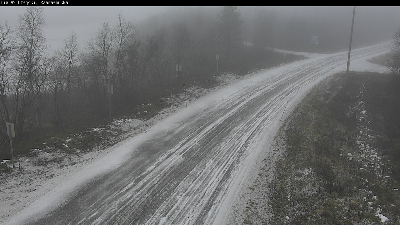 Kelikamerat Kuva Tie 92 Utsjoki, Kaamasmukka, Utsjoki, Lappi