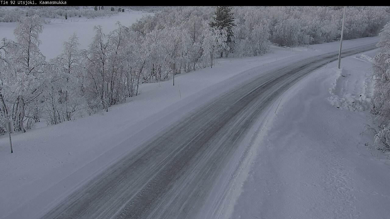Kelikamerat Kuva Tie 92 Utsjoki, Kaamasmukka, Utsjoki, Lappi
