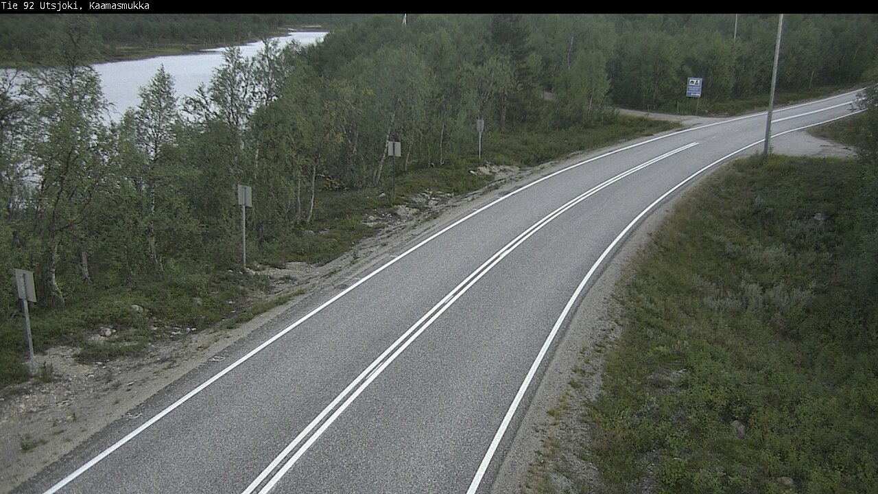 Kelikamerat Kuva Tie 92 Utsjoki, Kaamasmukka, Utsjoki, Lappi
