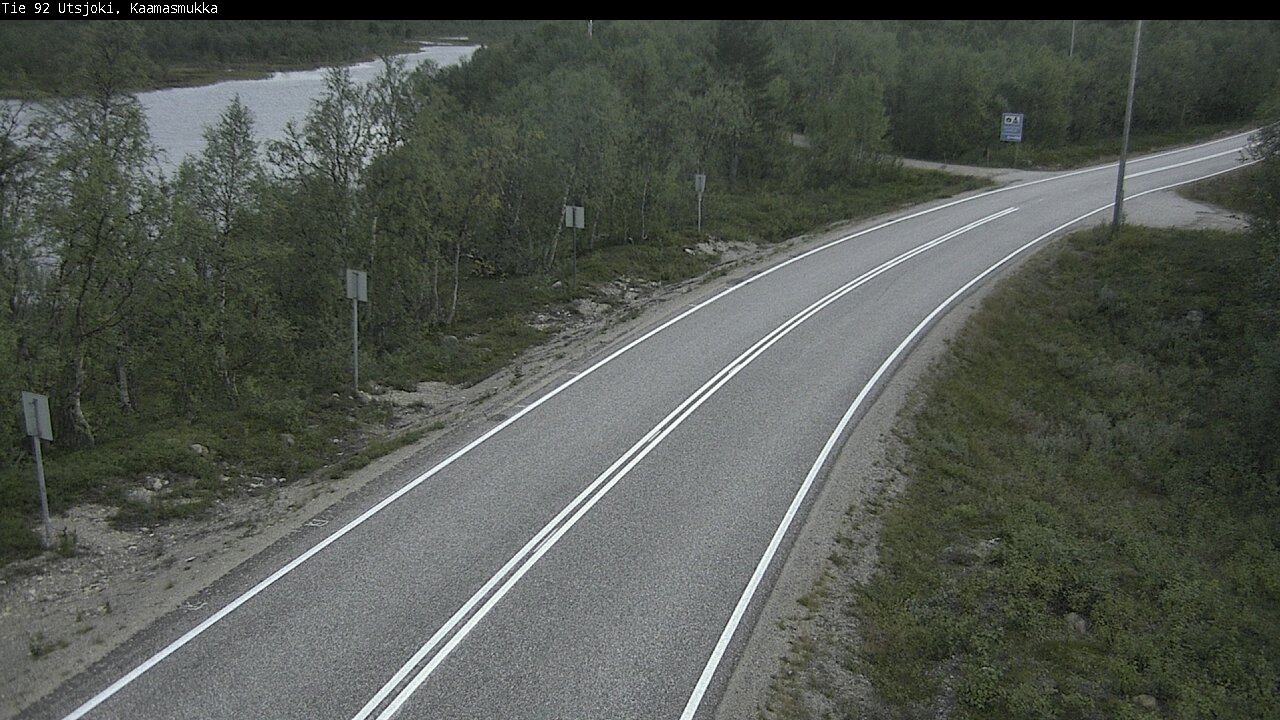 Kelikamerat Kuva Tie 92 Utsjoki, Kaamasmukka, Utsjoki, Lappi