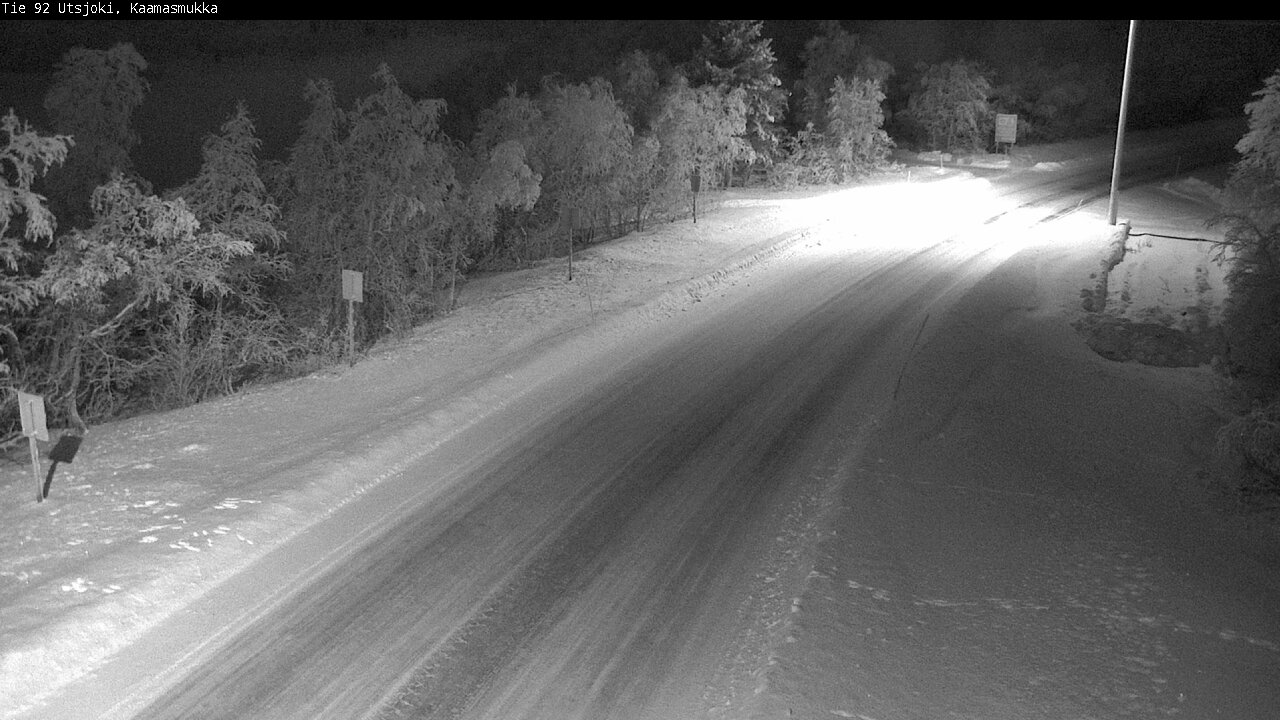 Kelikamerat Kuva Tie 92 Utsjoki, Kaamasmukka, Utsjoki, Lappi