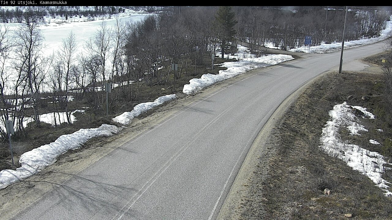 Weather Camera Image Väg 92 Utsjoki, Kaamasmukka, Utsjoki, Lappi