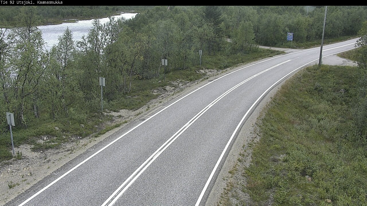 Kelikamerat Kuva Tie 92 Utsjoki, Kaamasmukka, Utsjoki, Lappi