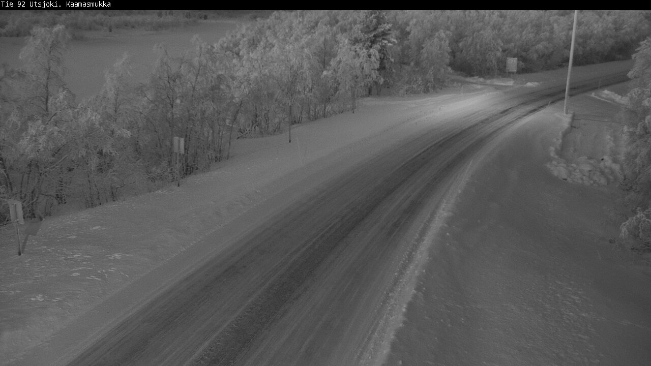 Kelikamerat Kuva Tie 92 Utsjoki, Kaamasmukka, Utsjoki, Lappi