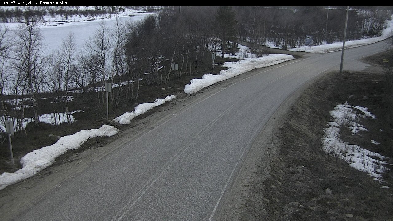 Weather Camera Image Väg 92 Utsjoki, Kaamasmukka, Utsjoki, Lappi