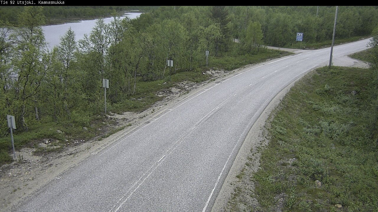 Kelikamerat Kuva Tie 92 Utsjoki, Kaamasmukka, Utsjoki, Lappi