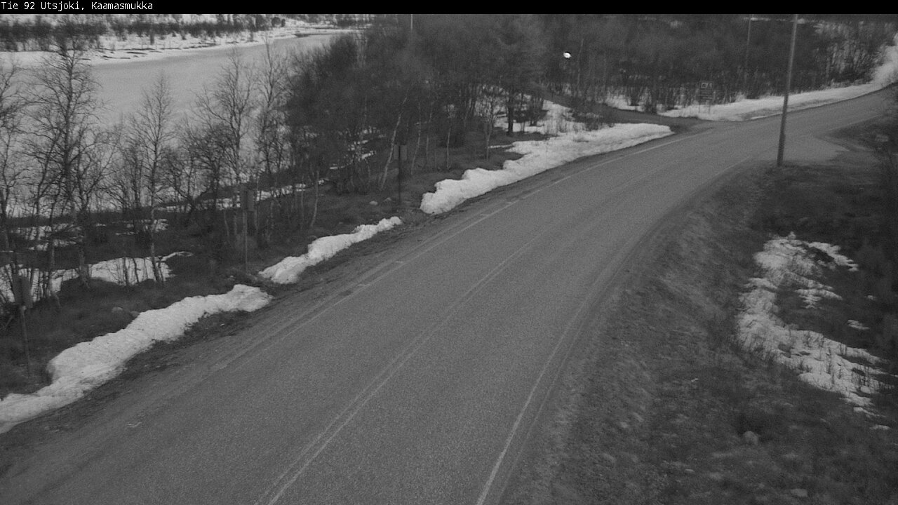 Weather Camera Image Road 92 Utsjoki, Kaamasmukka, Utsjoki, Lappi