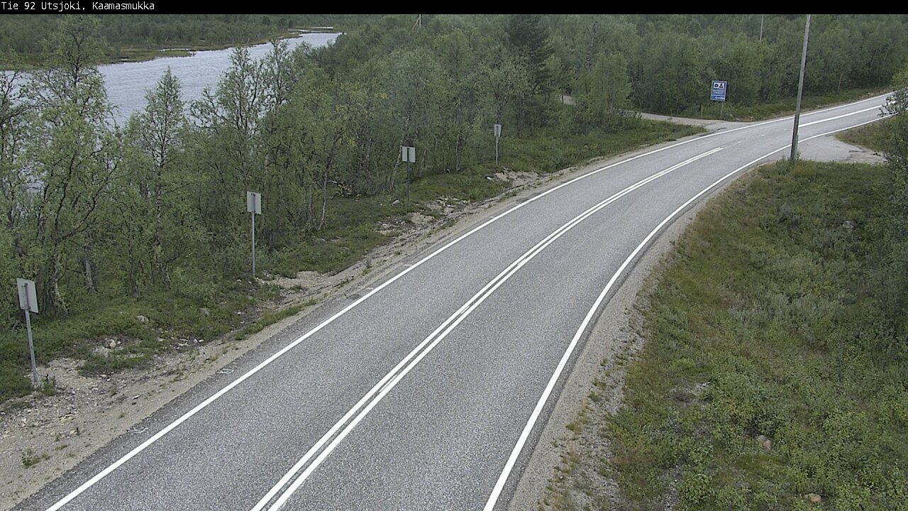 Weather Camera Image Road 92 Utsjoki, Kaamasmukka, Utsjoki, Lappi