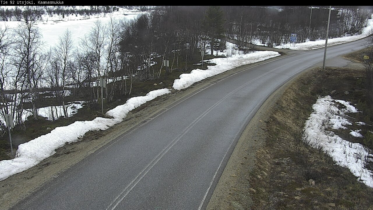 Weather Camera Image Väg 92 Utsjoki, Kaamasmukka, Utsjoki, Lappi