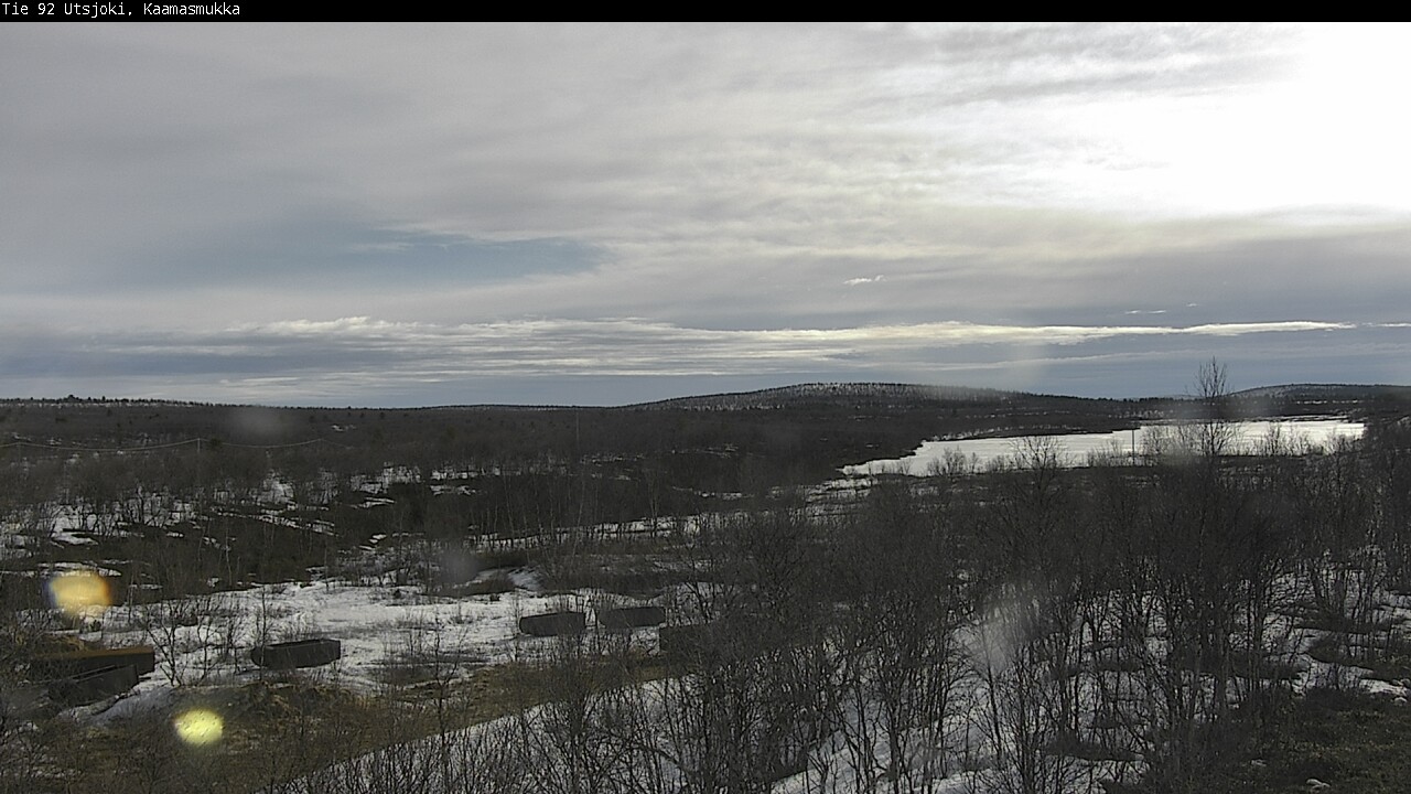 Weather Camera Image Väg 92 Utsjoki, Kaamasmukka, Utsjoki, Lappi