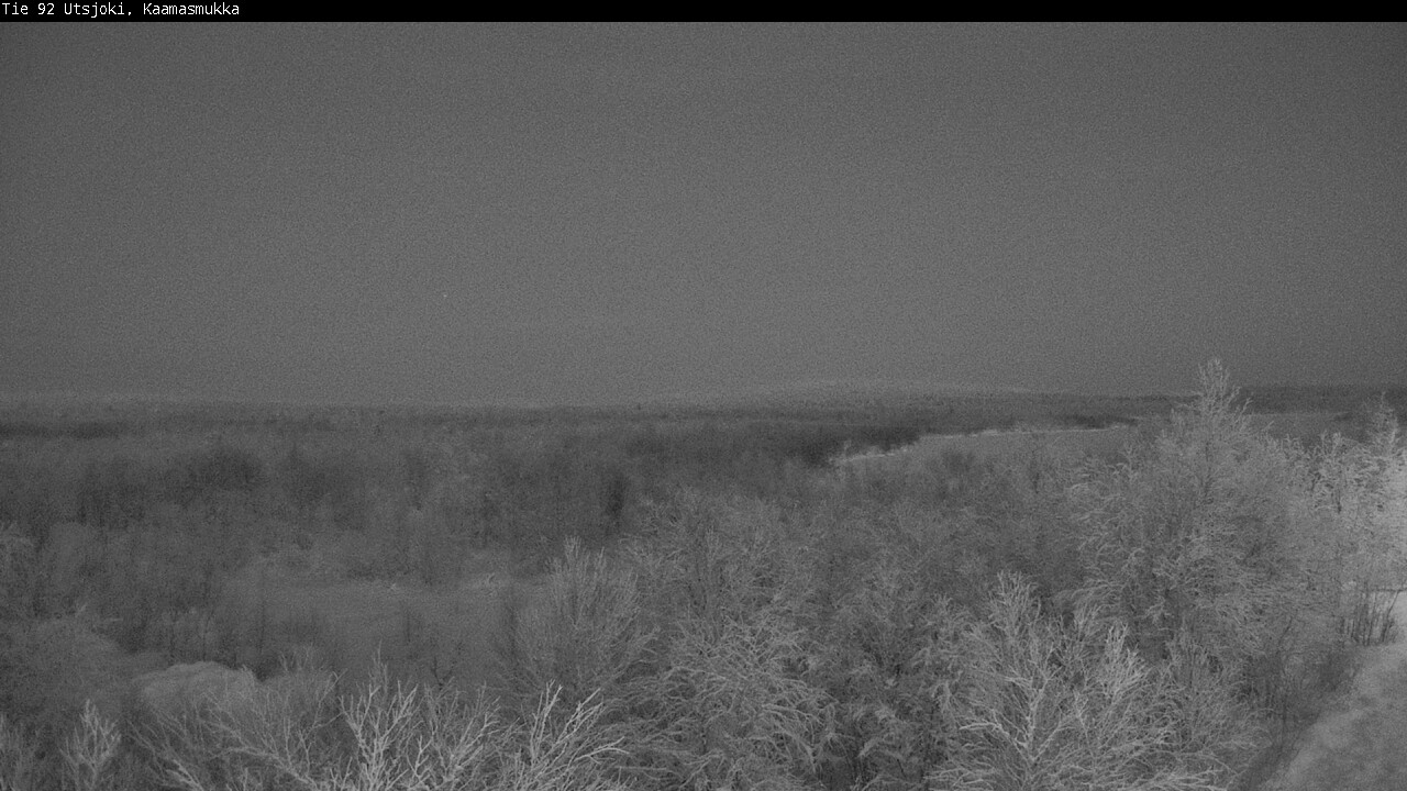 Weather Camera Image Väg 92 Utsjoki, Kaamasmukka, Utsjoki, Lappi