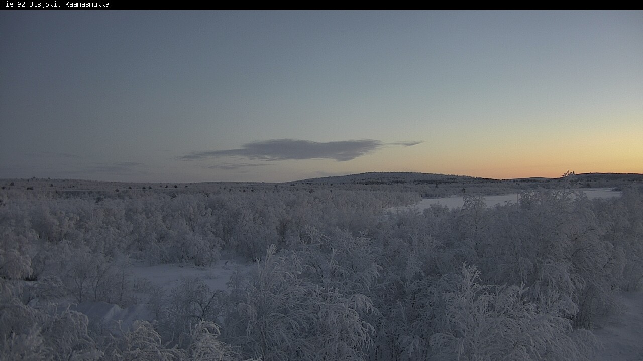 Kelikamerat Kuva Tie 92 Utsjoki, Kaamasmukka, Utsjoki, Lappi