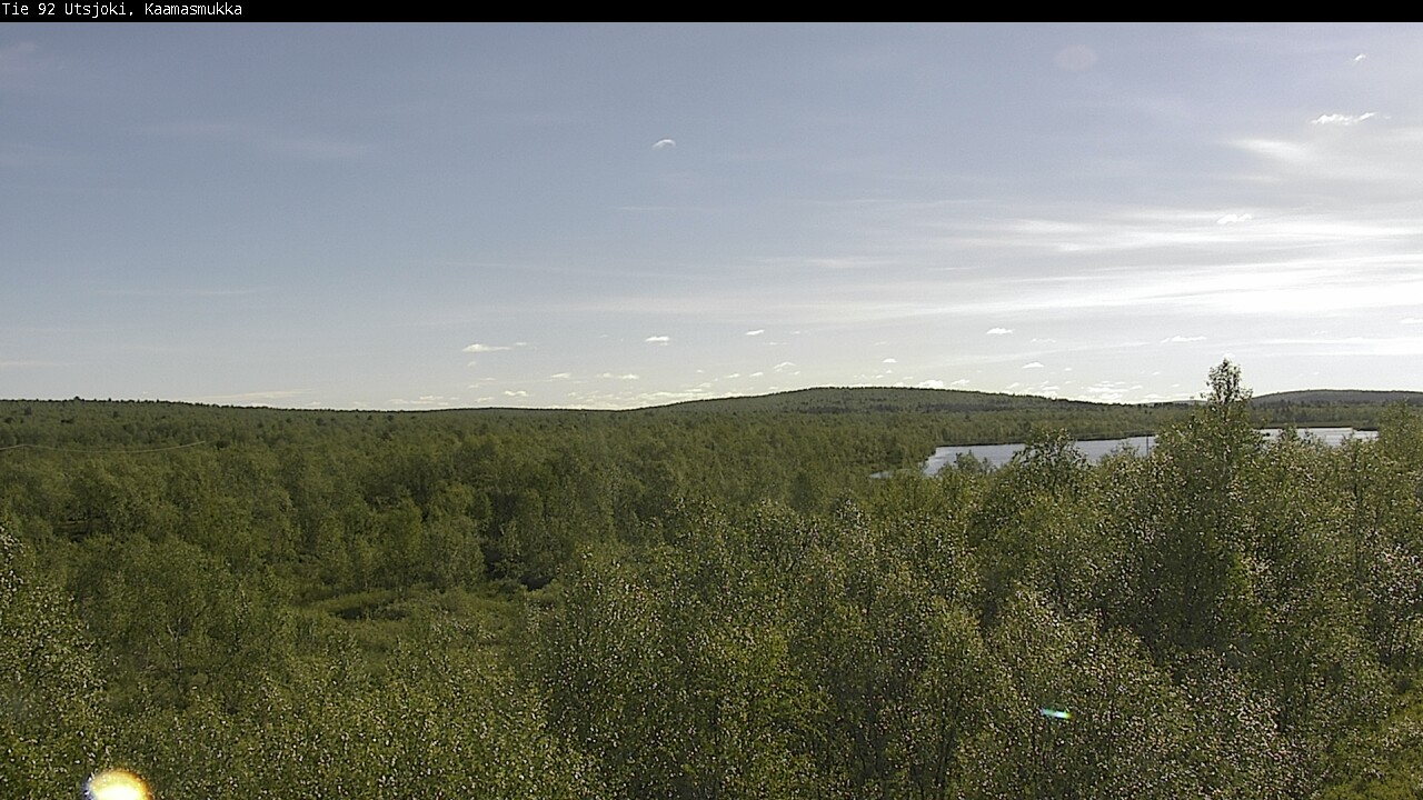 Weather Camera Image Väg 92 Utsjoki, Kaamasmukka, Utsjoki, Lappi