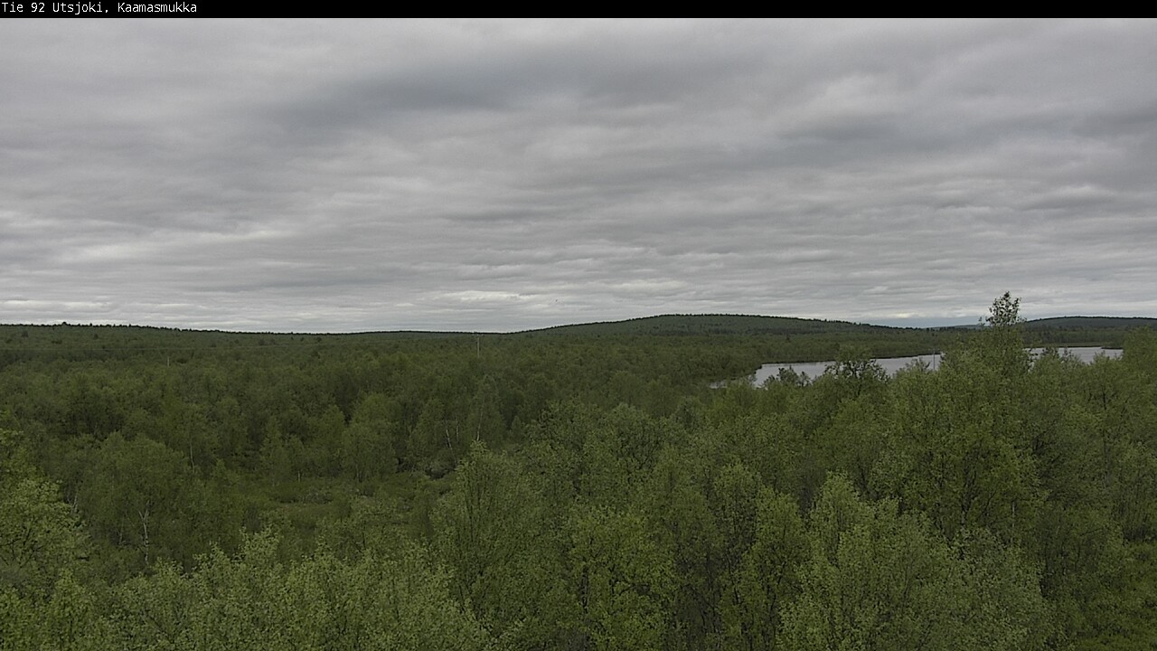 Kelikamerat Kuva Tie 92 Utsjoki, Kaamasmukka, Utsjoki, Lappi