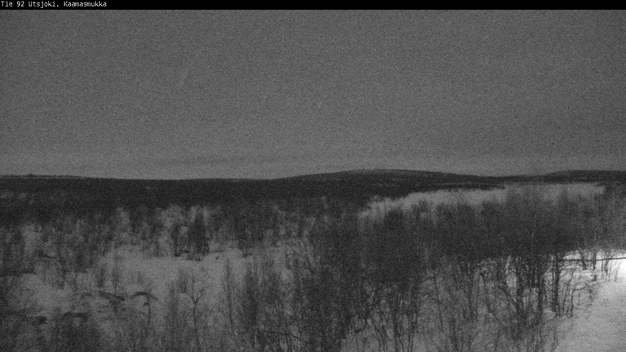 Kelikamerat Kuva Tie 92 Utsjoki, Kaamasmukka, Utsjoki, Lappi