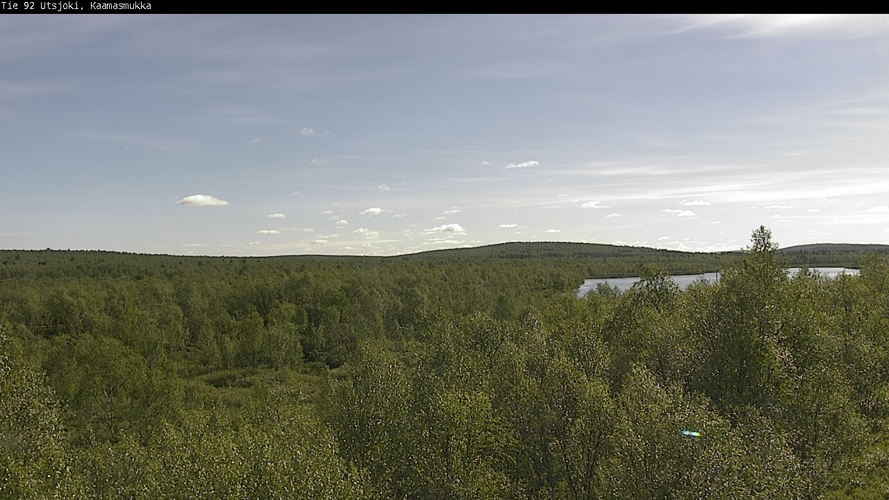 Weather Camera Image Väg 92 Utsjoki, Kaamasmukka, Utsjoki, Lappi