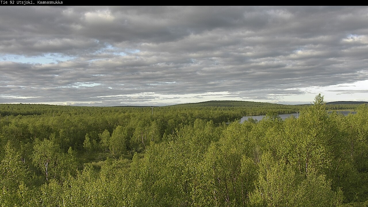 Weather Camera Image Väg 92 Utsjoki, Kaamasmukka, Utsjoki, Lappi