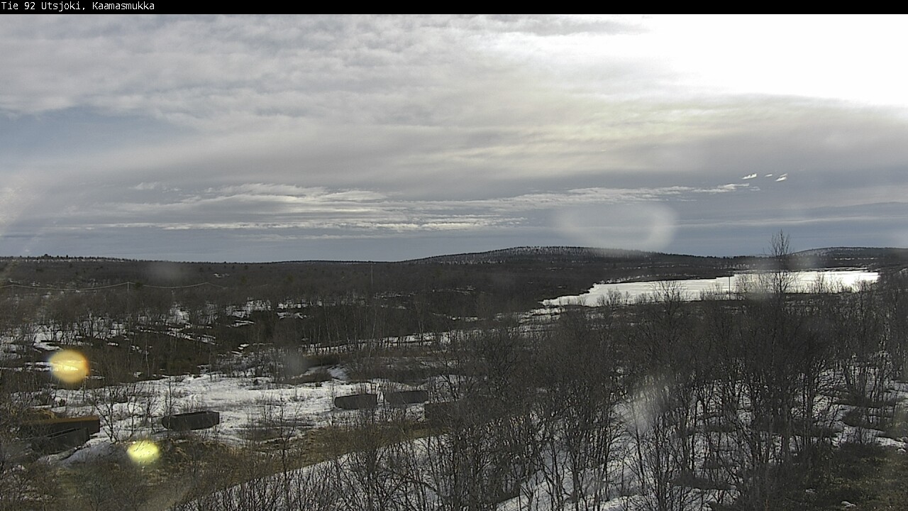 Weather Camera Image Väg 92 Utsjoki, Kaamasmukka, Utsjoki, Lappi