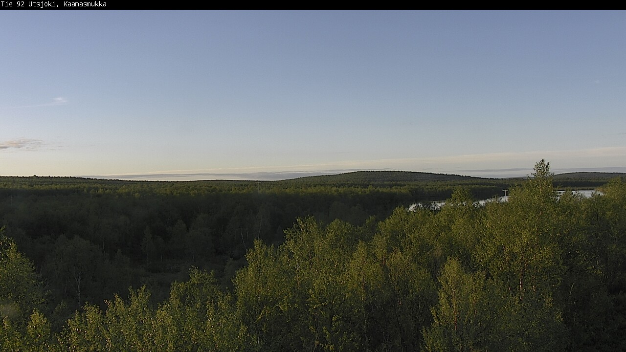 Weather Camera Image Väg 92 Utsjoki, Kaamasmukka, Utsjoki, Lappi