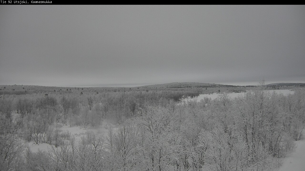 Kelikamerat Kuva Tie 92 Utsjoki, Kaamasmukka, Utsjoki, Lappi