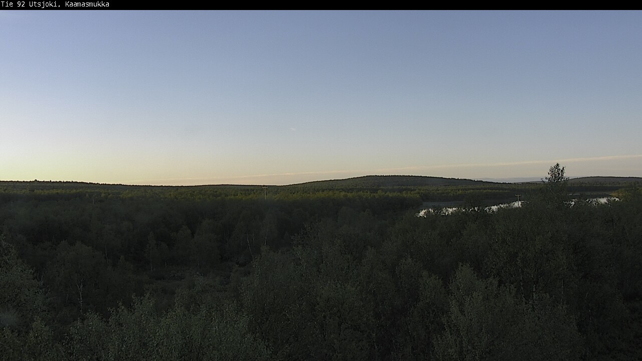 Weather Camera Image Väg 92 Utsjoki, Kaamasmukka, Utsjoki, Lappi