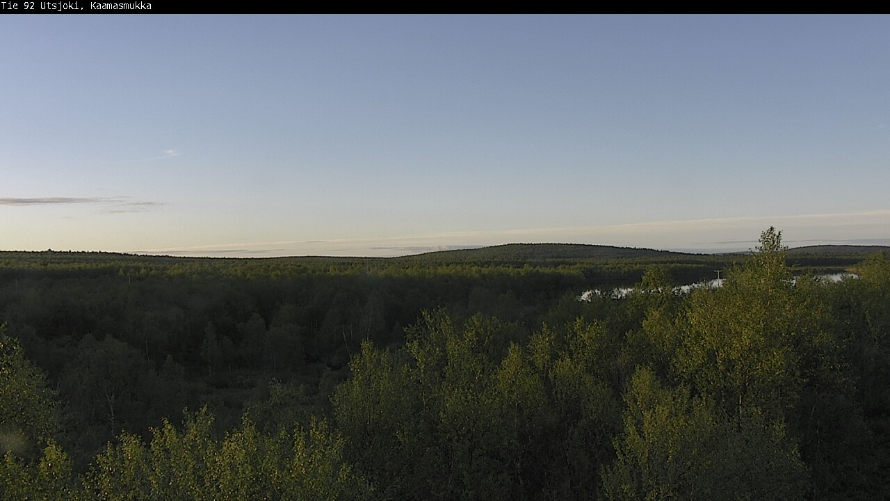 Weather Camera Image Väg 92 Utsjoki, Kaamasmukka, Utsjoki, Lappi