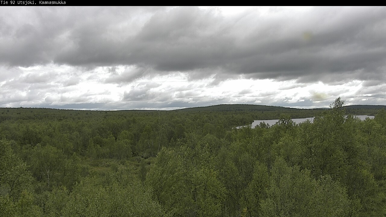 Weather Camera Image Road 92 Utsjoki, Kaamasmukka, Utsjoki, Lappi