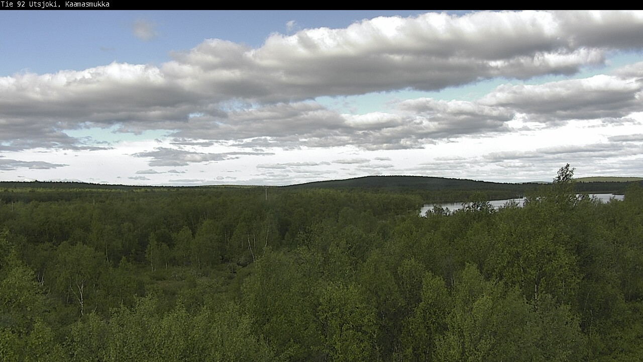 Weather Camera Image Väg 92 Utsjoki, Kaamasmukka, Utsjoki, Lappi
