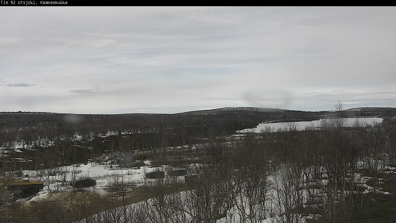 Weather Camera Image Väg 92 Utsjoki, Kaamasmukka, Utsjoki, Lappi