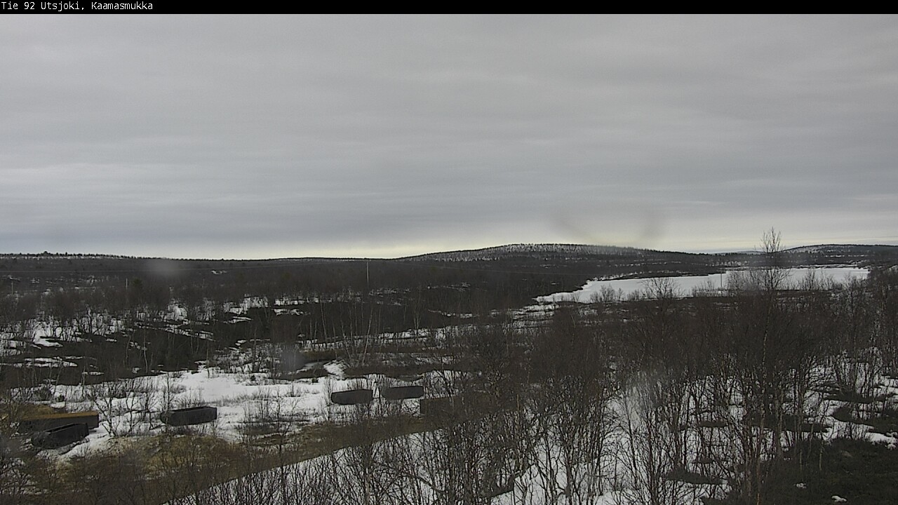Weather Camera Image Väg 92 Utsjoki, Kaamasmukka, Utsjoki, Lappi