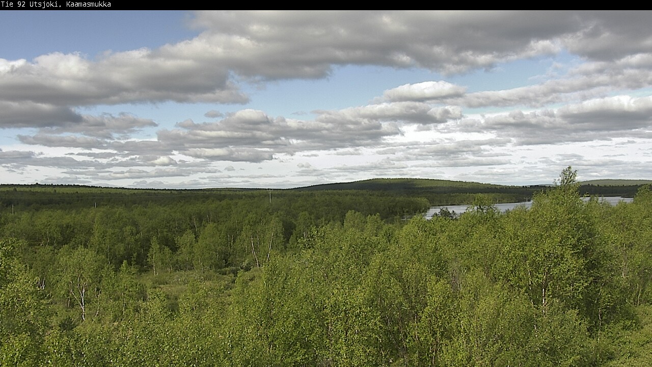 Weather Camera Image Väg 92 Utsjoki, Kaamasmukka, Utsjoki, Lappi