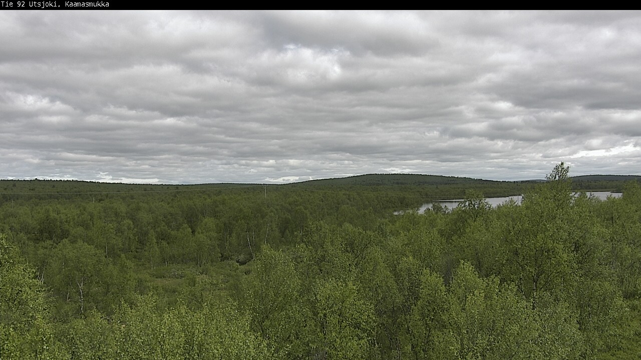 Weather Camera Image Väg 92 Utsjoki, Kaamasmukka, Utsjoki, Lappi