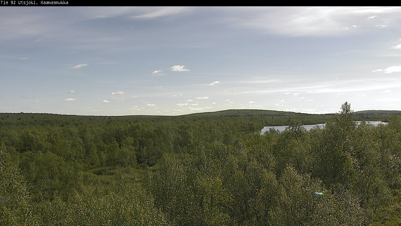 Weather Camera Image Väg 92 Utsjoki, Kaamasmukka, Utsjoki, Lappi