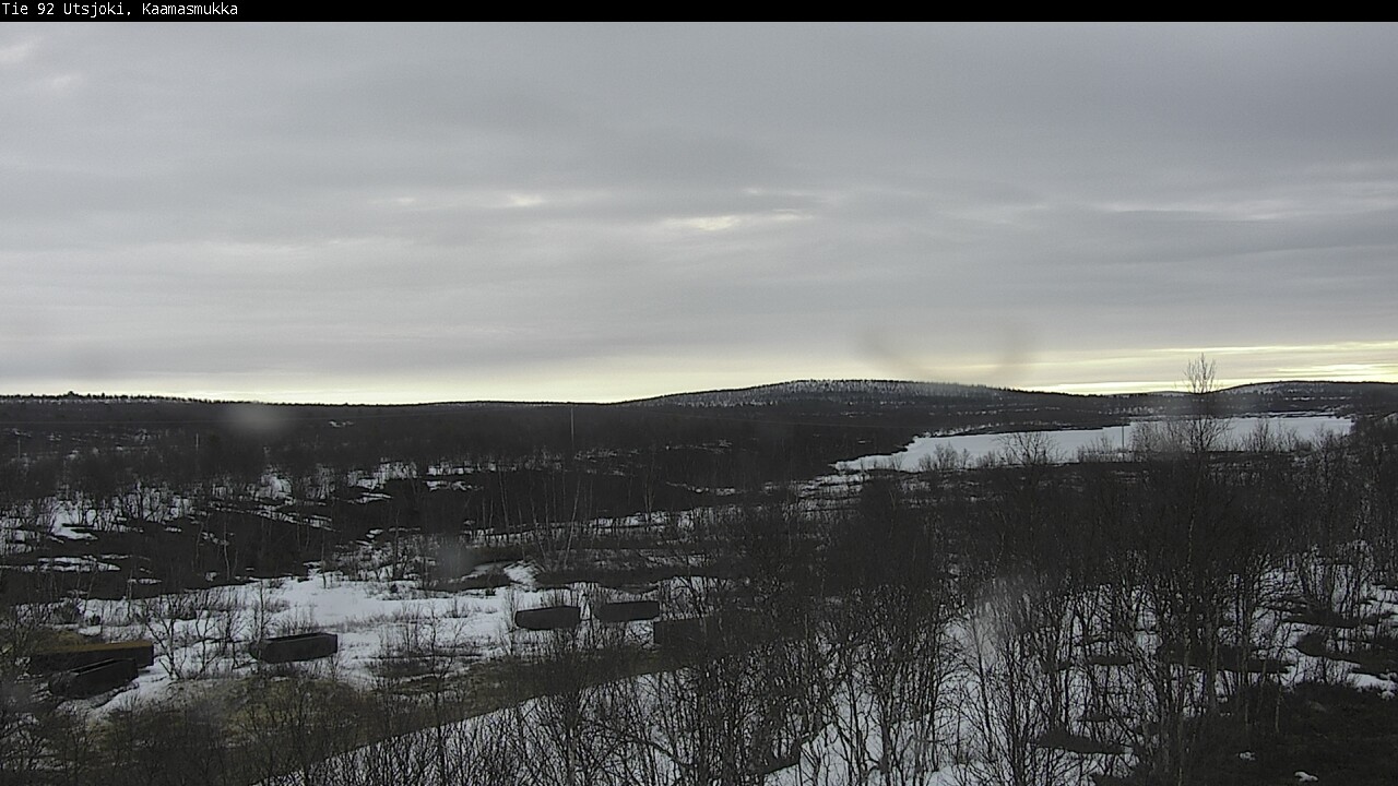 Weather Camera Image Väg 92 Utsjoki, Kaamasmukka, Utsjoki, Lappi