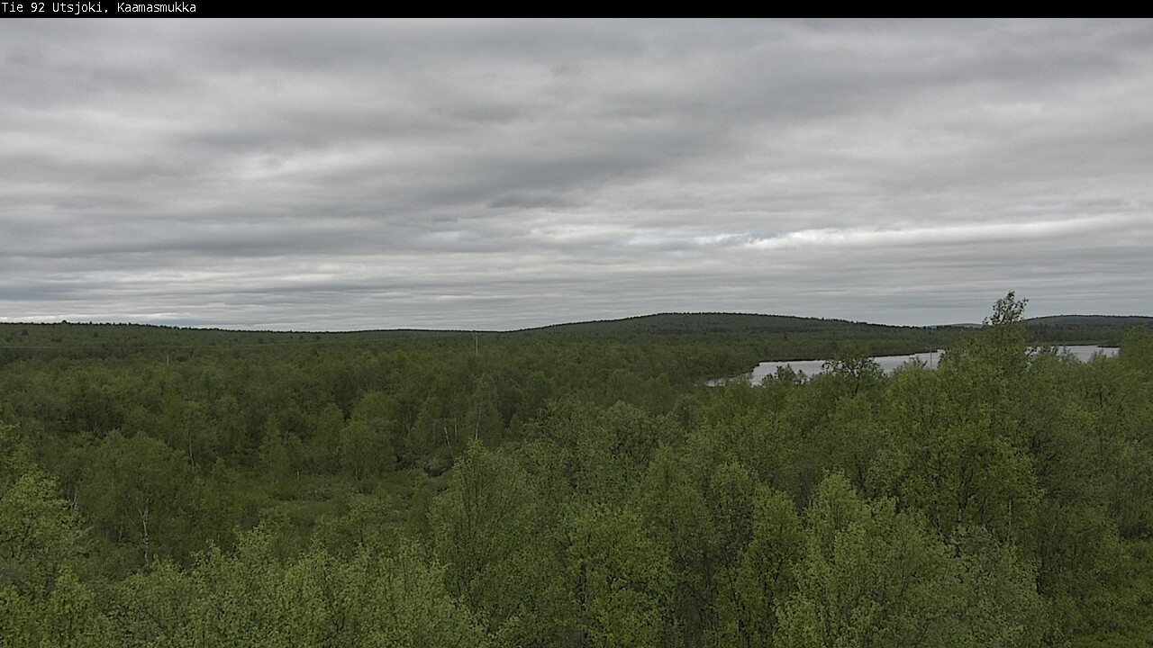 Kelikamerat Kuva Tie 92 Utsjoki, Kaamasmukka, Utsjoki, Lappi