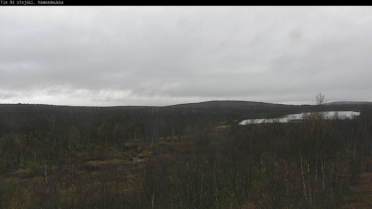 Weather Camera Image Road 92 Utsjoki, Kaamasmukka, Utsjoki, Lappi