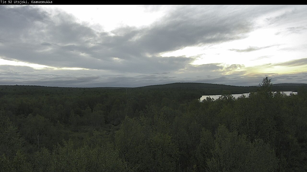 Kelikamerat Kuva Tie 92 Utsjoki, Kaamasmukka, Utsjoki, Lappi