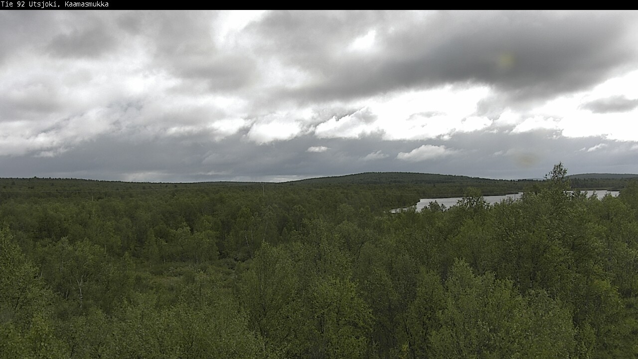Weather Camera Image Road 92 Utsjoki, Kaamasmukka, Utsjoki, Lappi
