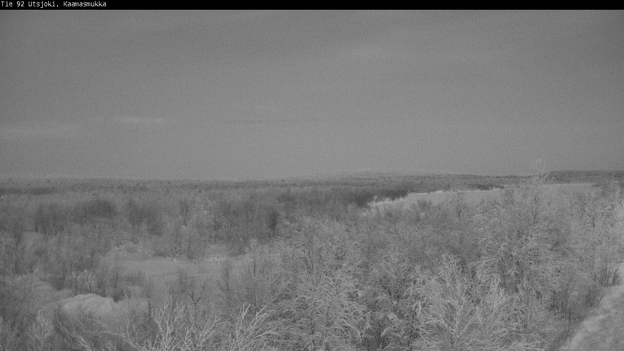 Weather Camera Image Väg 92 Utsjoki, Kaamasmukka, Utsjoki, Lappi