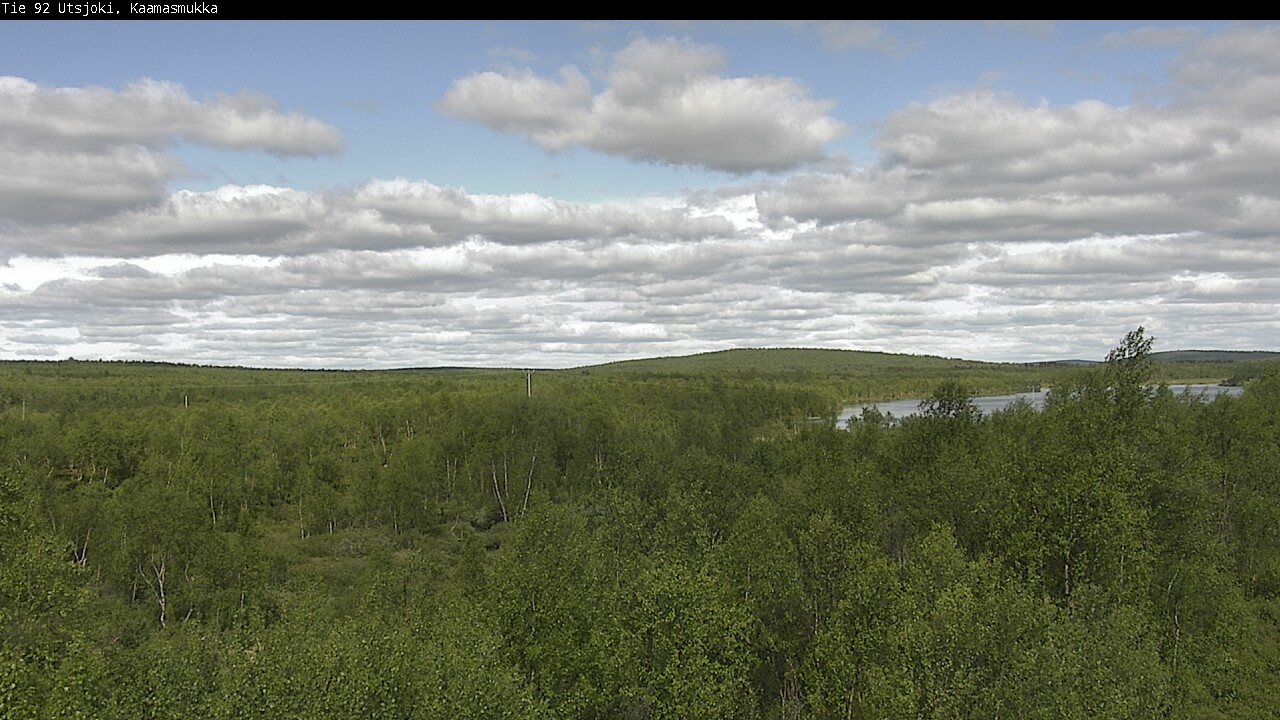 Weather Camera Image Väg 92 Utsjoki, Kaamasmukka, Utsjoki, Lappi