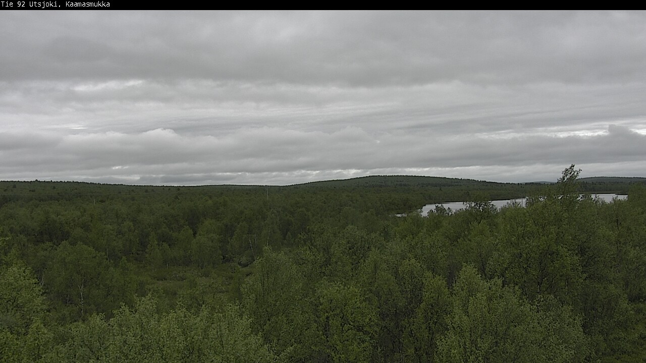 Kelikamerat Kuva Tie 92 Utsjoki, Kaamasmukka, Utsjoki, Lappi