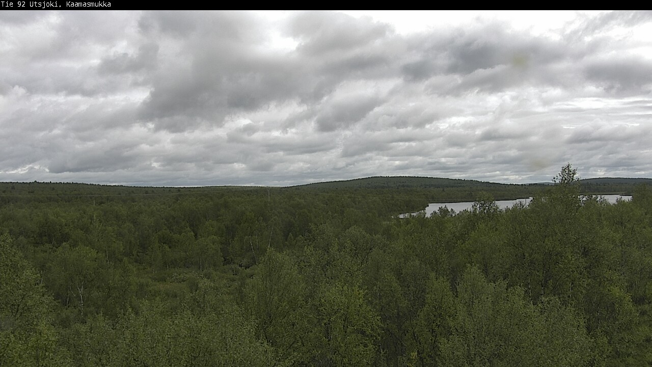 Weather Camera Image Road 92 Utsjoki, Kaamasmukka, Utsjoki, Lappi