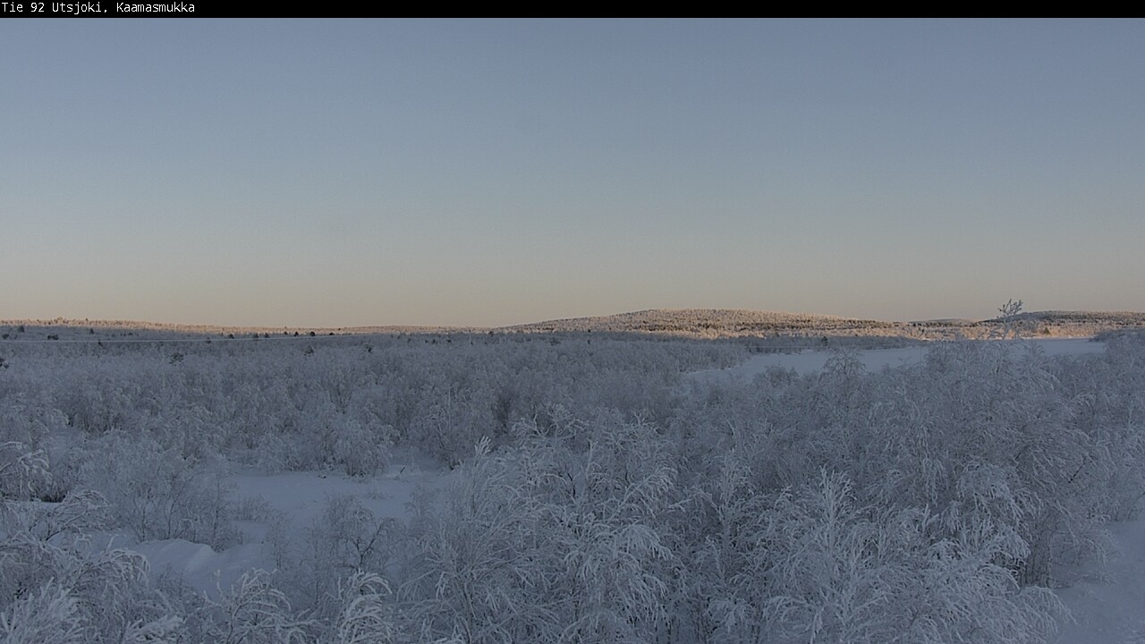 Kelikamerat Kuva Tie 92 Utsjoki, Kaamasmukka, Utsjoki, Lappi