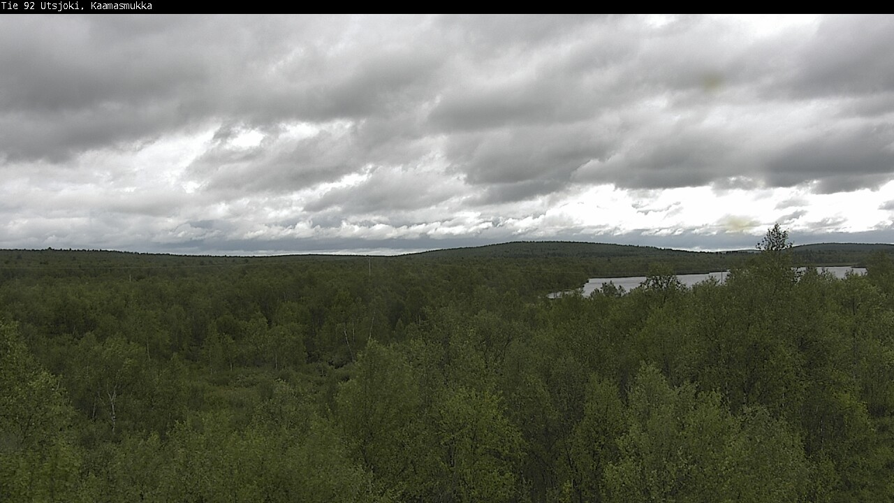 Weather Camera Image Road 92 Utsjoki, Kaamasmukka, Utsjoki, Lappi