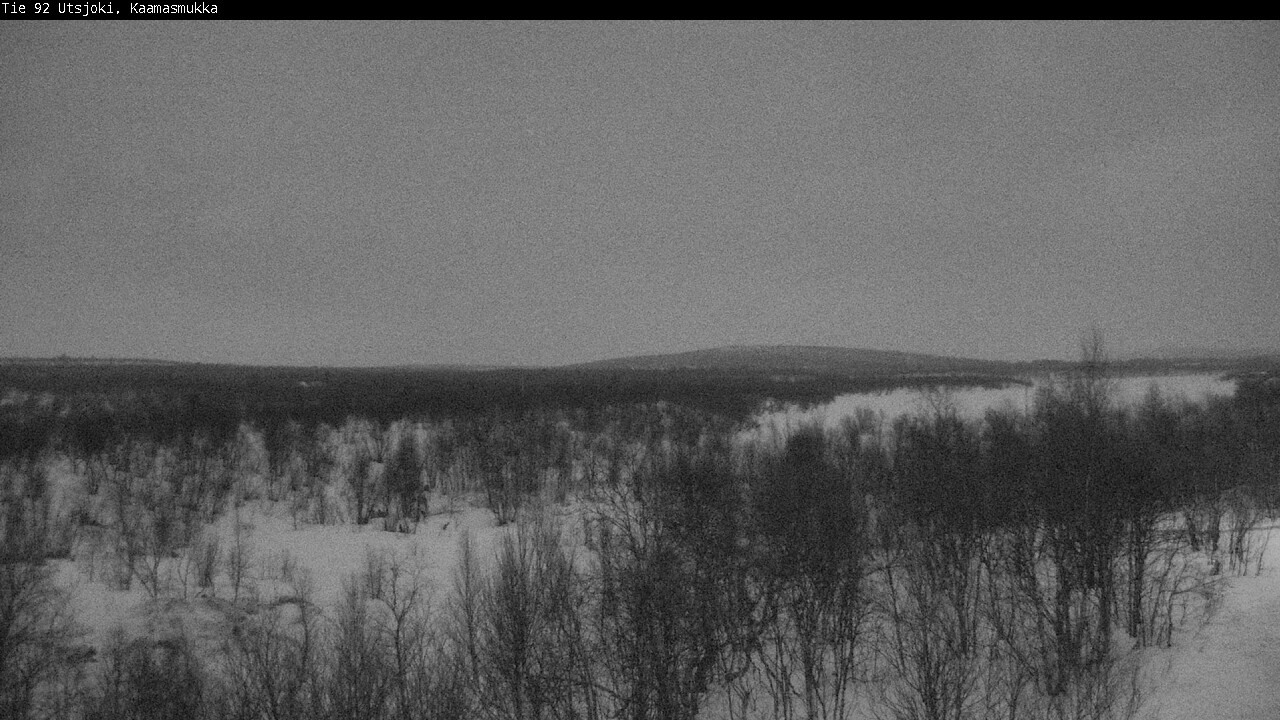 Kelikamerat Kuva Tie 92 Utsjoki, Kaamasmukka, Utsjoki, Lappi