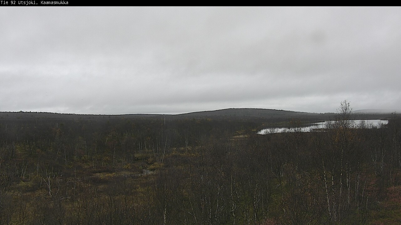 Weather Camera Image Road 92 Utsjoki, Kaamasmukka, Utsjoki, Lappi