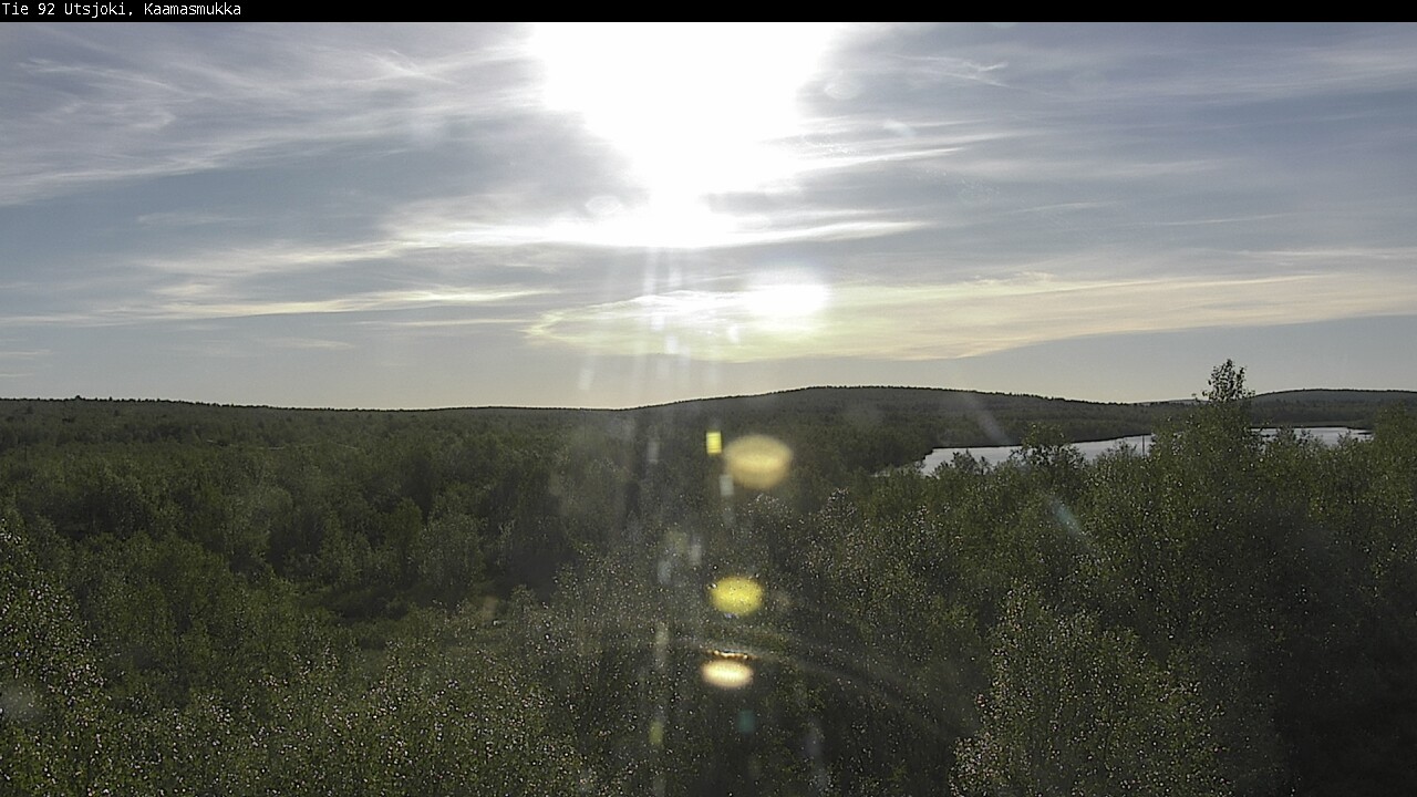 Weather Camera Image Väg 92 Utsjoki, Kaamasmukka, Utsjoki, Lappi