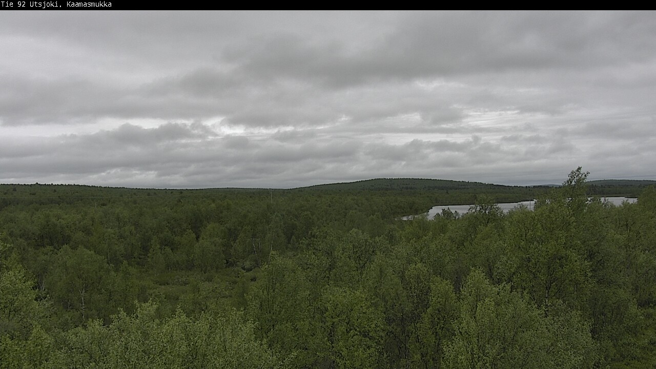Weather Camera Image Road 92 Utsjoki, Kaamasmukka, Utsjoki, Lappi